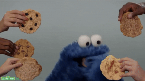 Browser cookies - Cookie Monster
