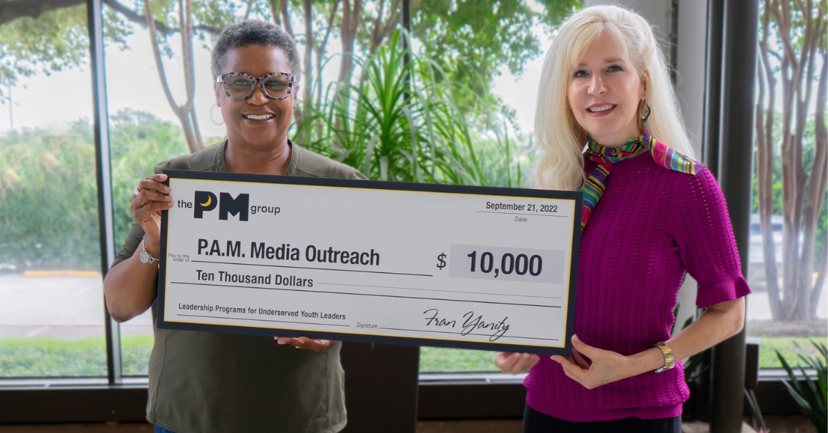 Donation to P.A.M. Media Outreach