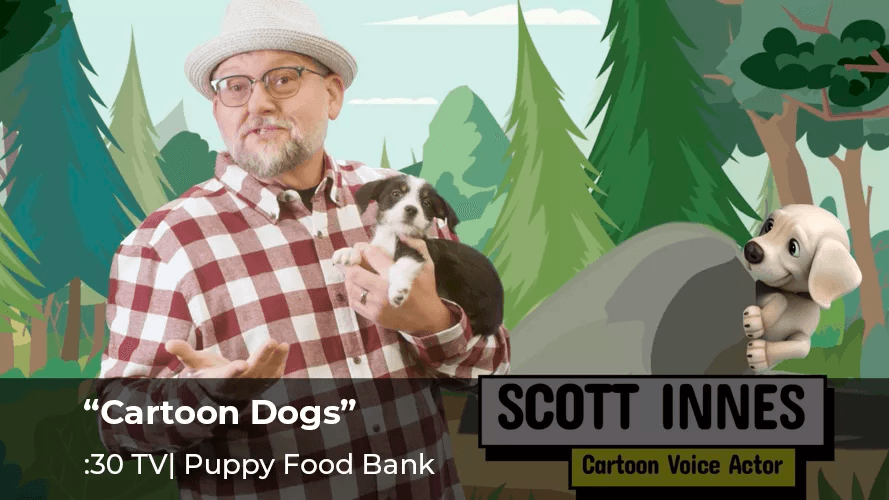 Puppy Food Bank, “Cartoon Dogs”