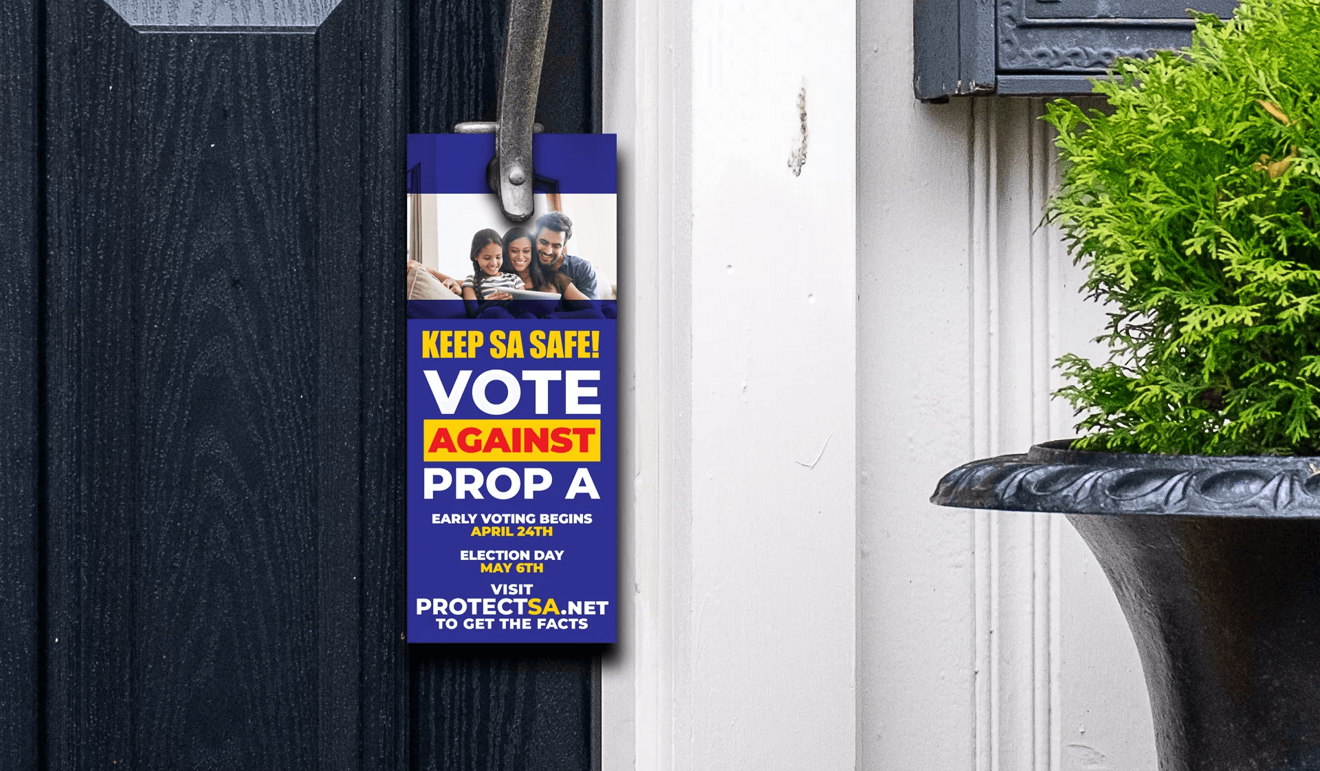 Protect SA Campaign Doorhanger