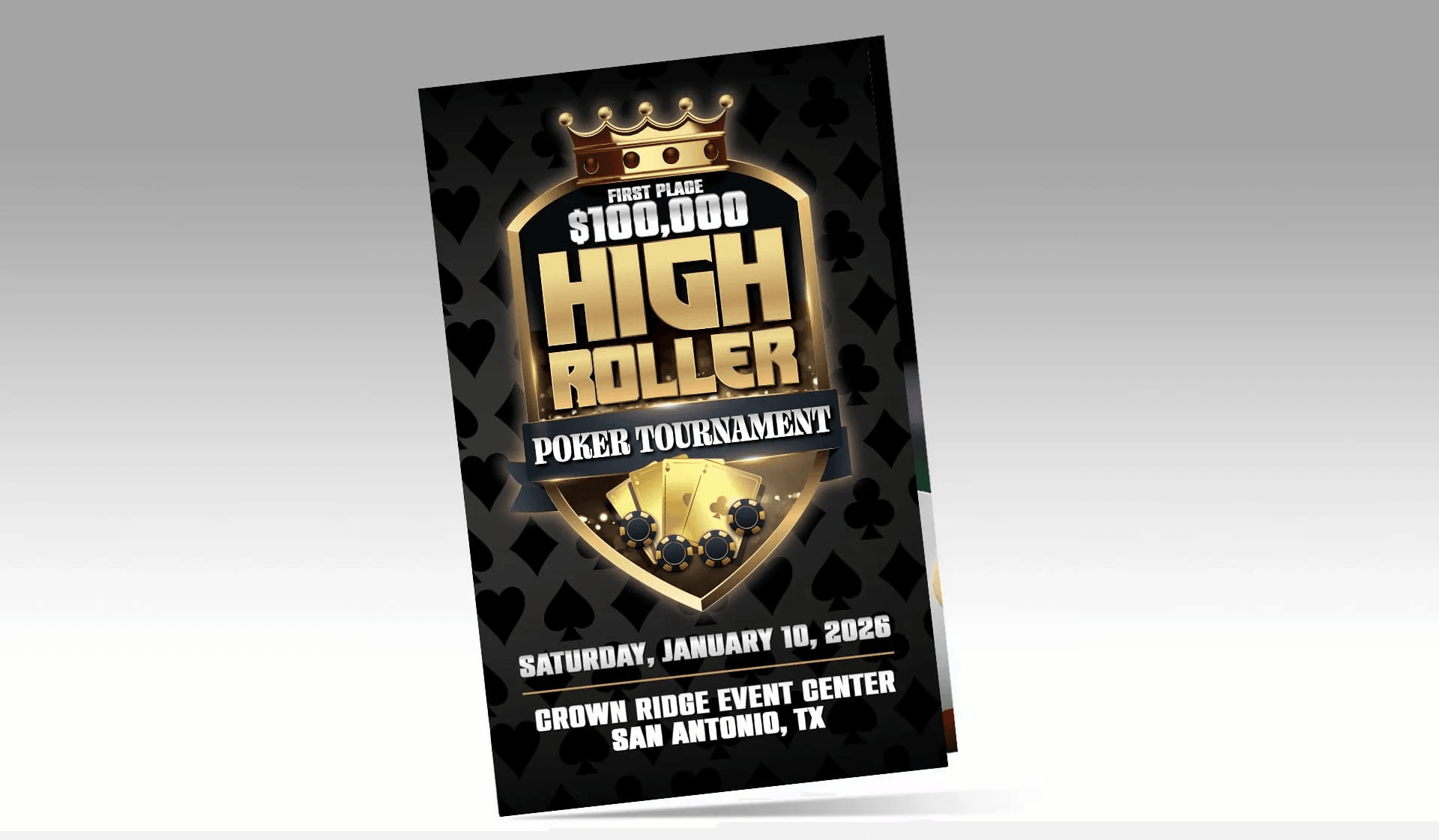 Poker Tournament Graphic